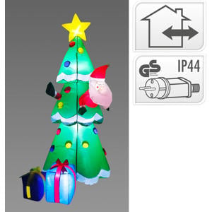 kerst opblaasbaar Santa