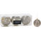 Home & Styling Collection Kerstbal polystyreen goud - 3 stuks (ø8 cm)