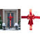 Home & Styling Collection kerst deurstrik rood (33x42 cm)