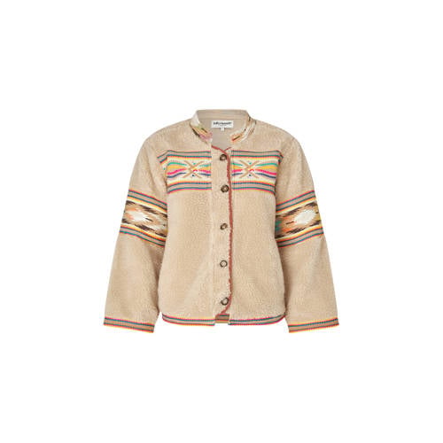 Lollys laundry teddy jas beige afbeelding