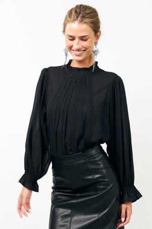 blouse zwart