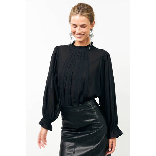 Lollys laundry blouse zwart afbeelding