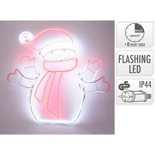 Nova Belle Sneeuwman Slangverlichting afbeelding