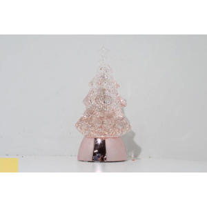 Mini Kerstboom LED Roze
