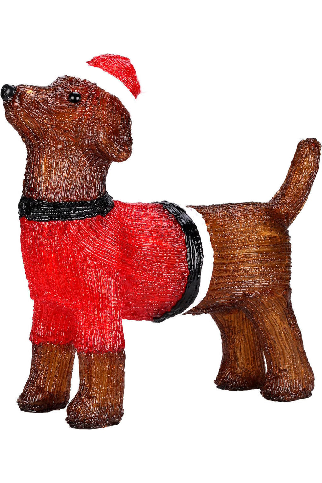 Home & Styling Collection Hond LED Acryl 38cm