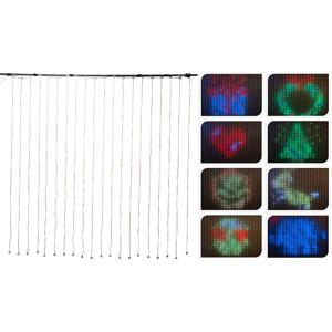 gordijnverlichting led 200x200 cm