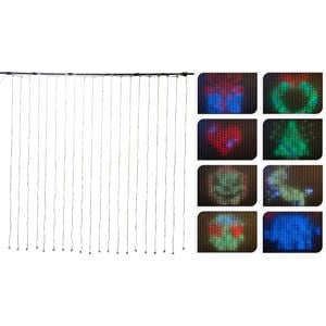 gordijnverlichting led 200x200 cm
