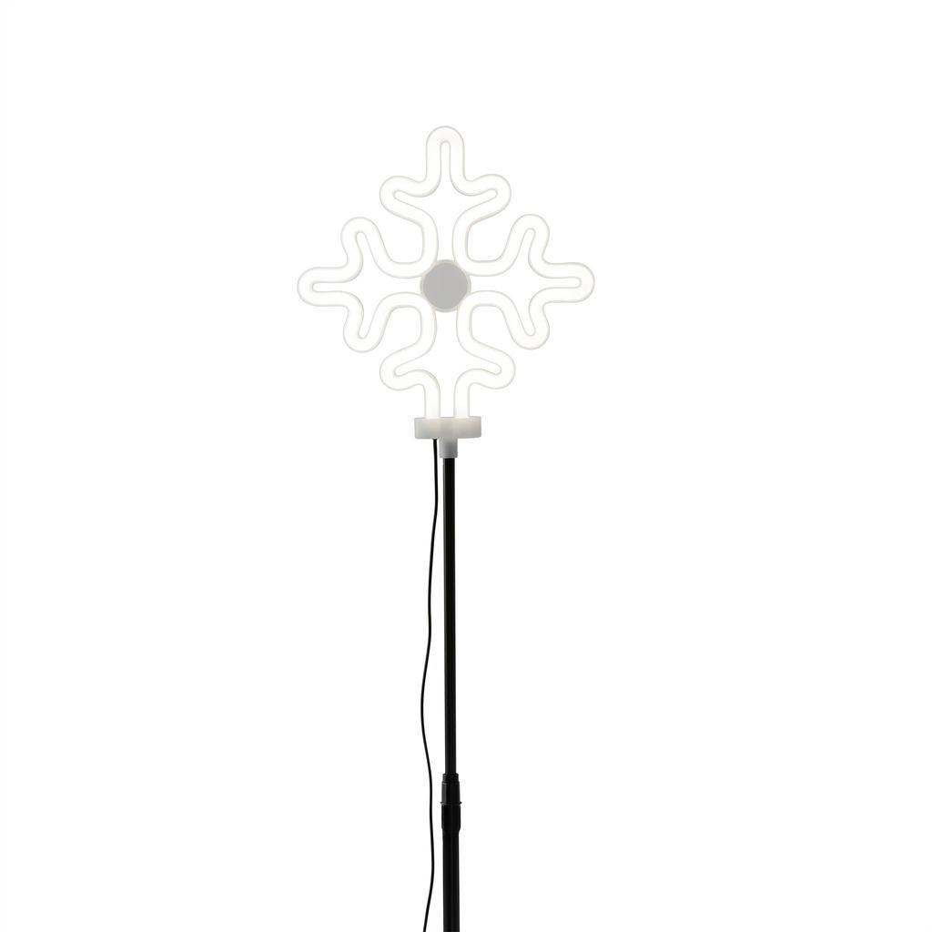 Home & Styling Collection Tuinsteker Neon Set sneeuwvlok