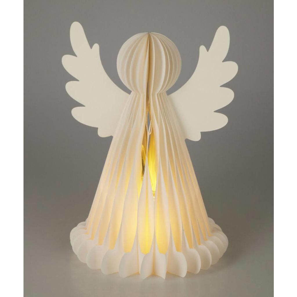 Home & Styling Collection Engel LED Papier 38cm Wit