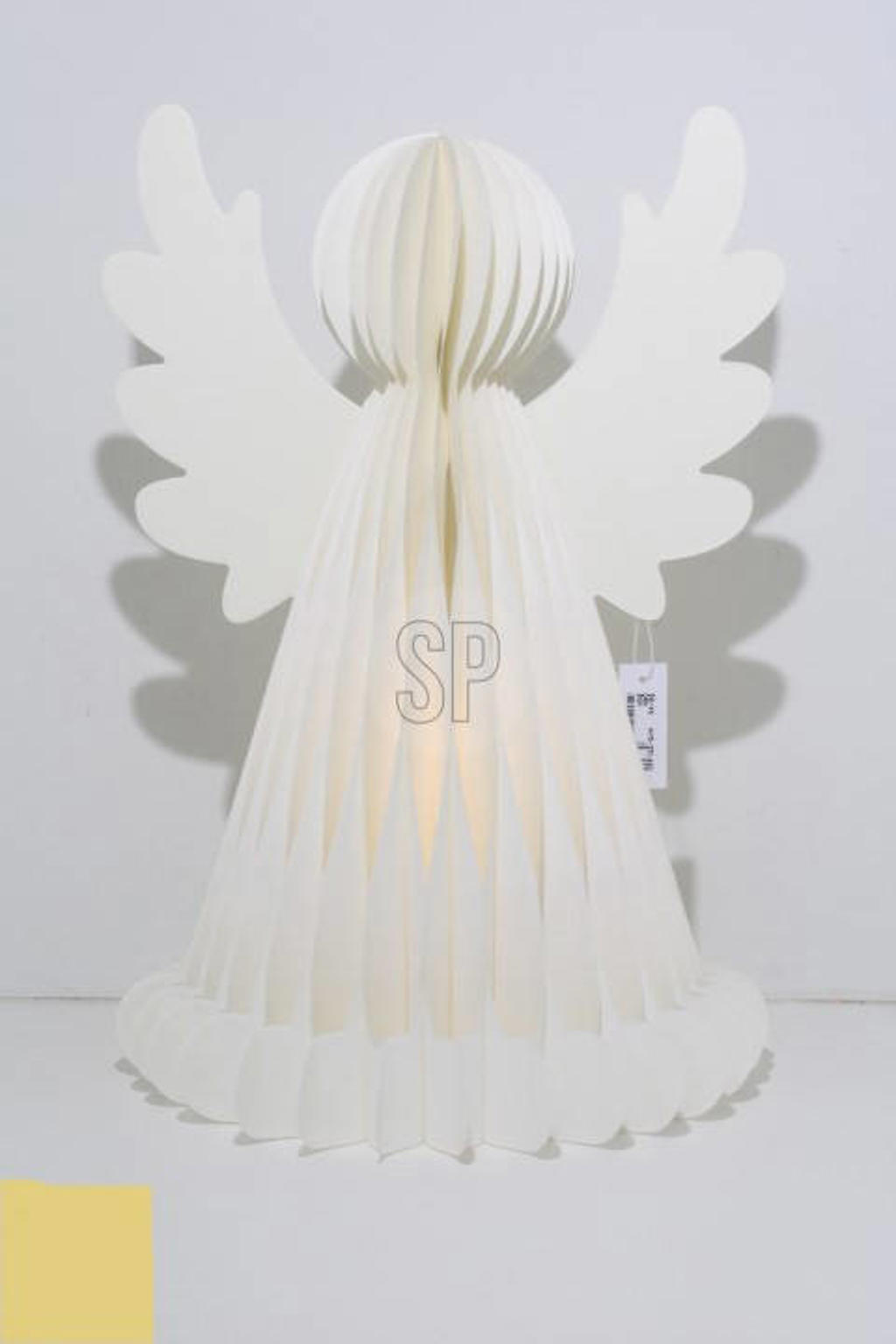 Home & Styling Collection Engel LED Papier 50cm Wit