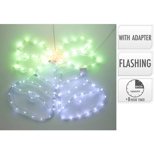 Nova Belle Kerstbellen Slangverlichting afbeelding