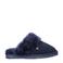 Warmbat Australia suède pantoffels donkerblauw