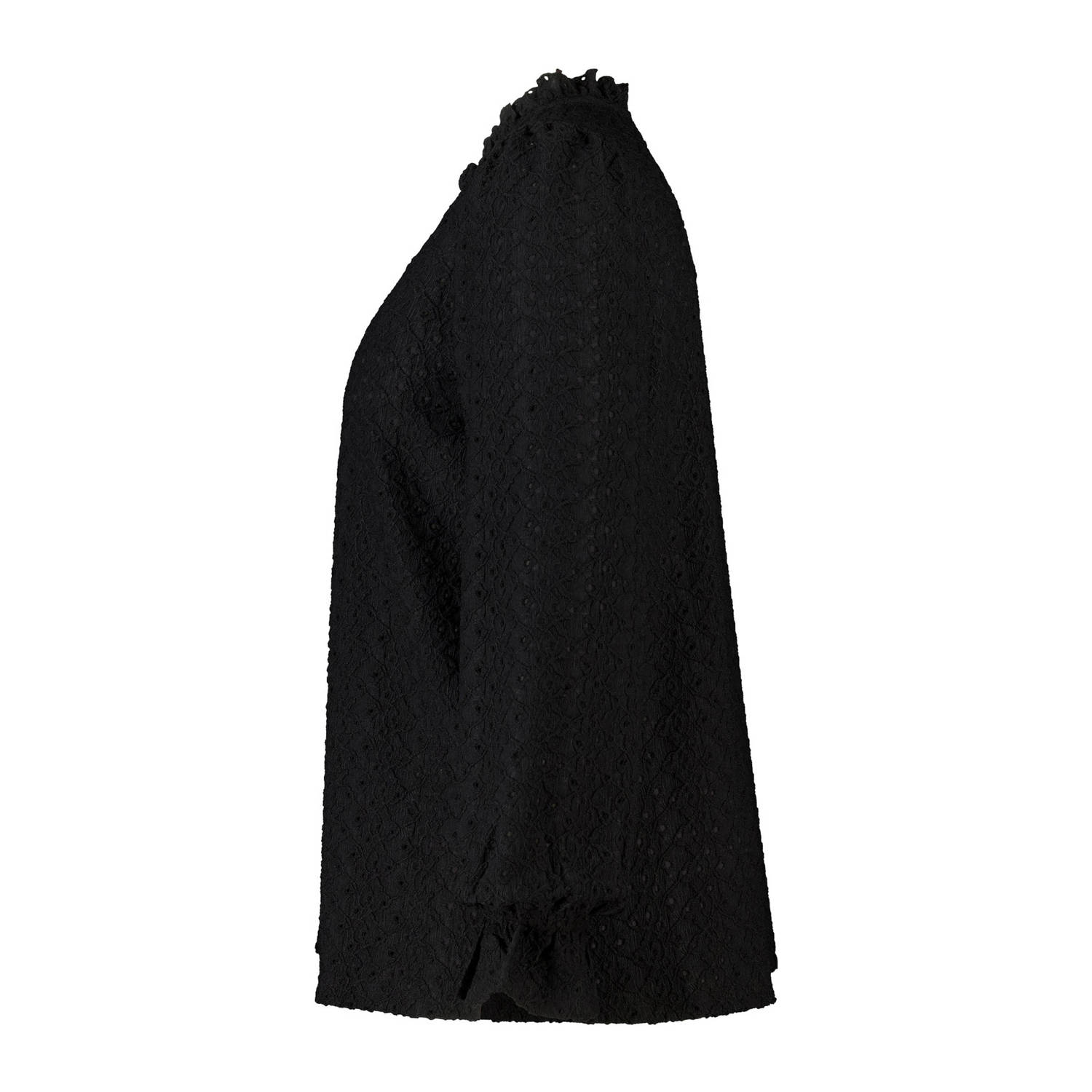 MS Mode blousetop zwart