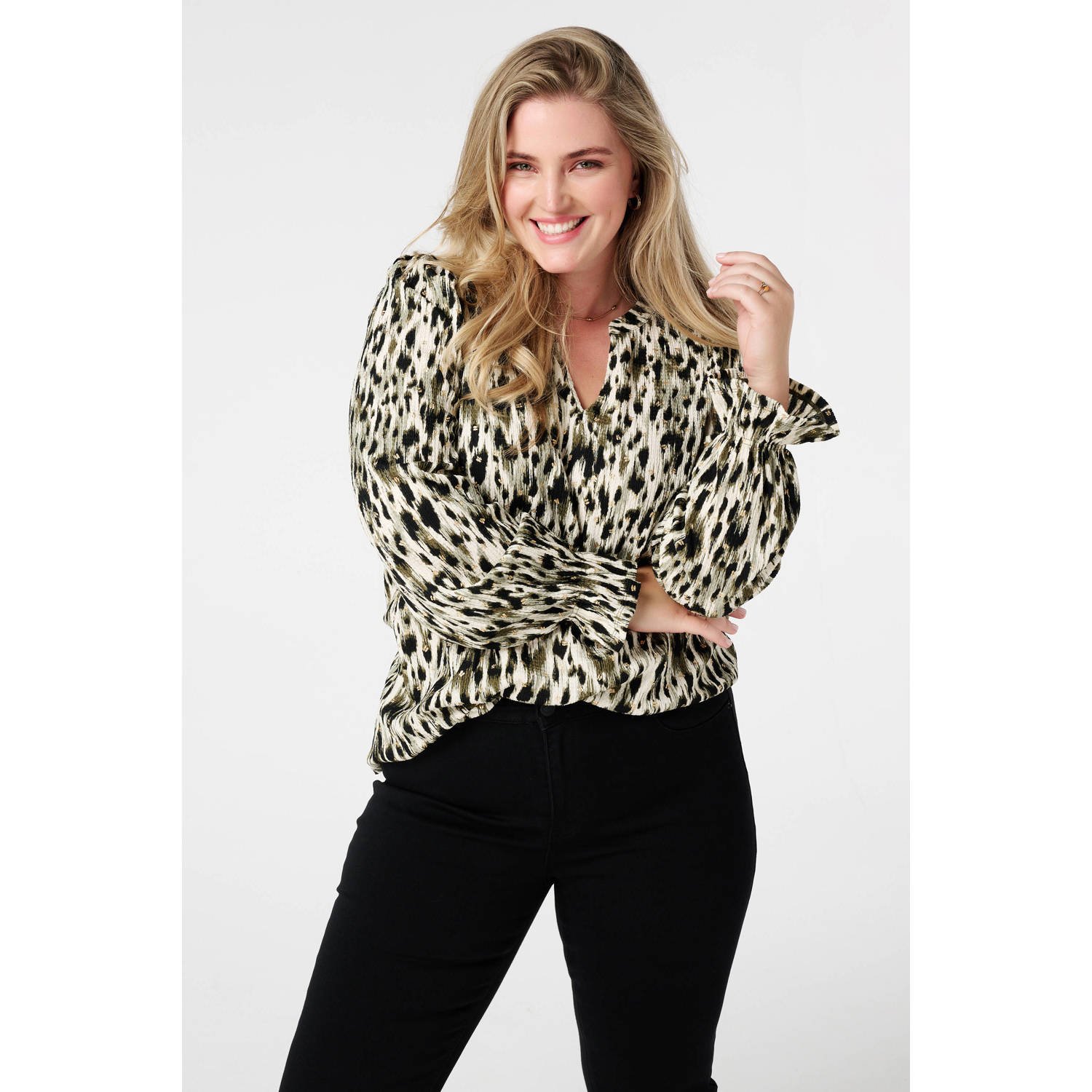 MS Mode blousetop groen