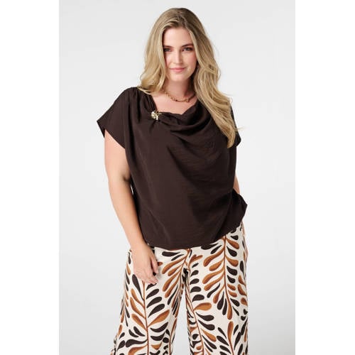 MS Mode top bruin afbeelding