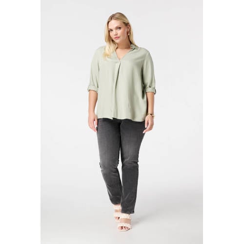 MS Mode blousetop mintgroen afbeelding