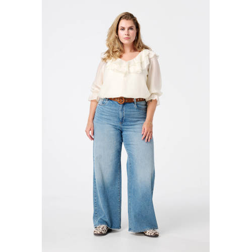 MS Mode blouse crème afbeelding