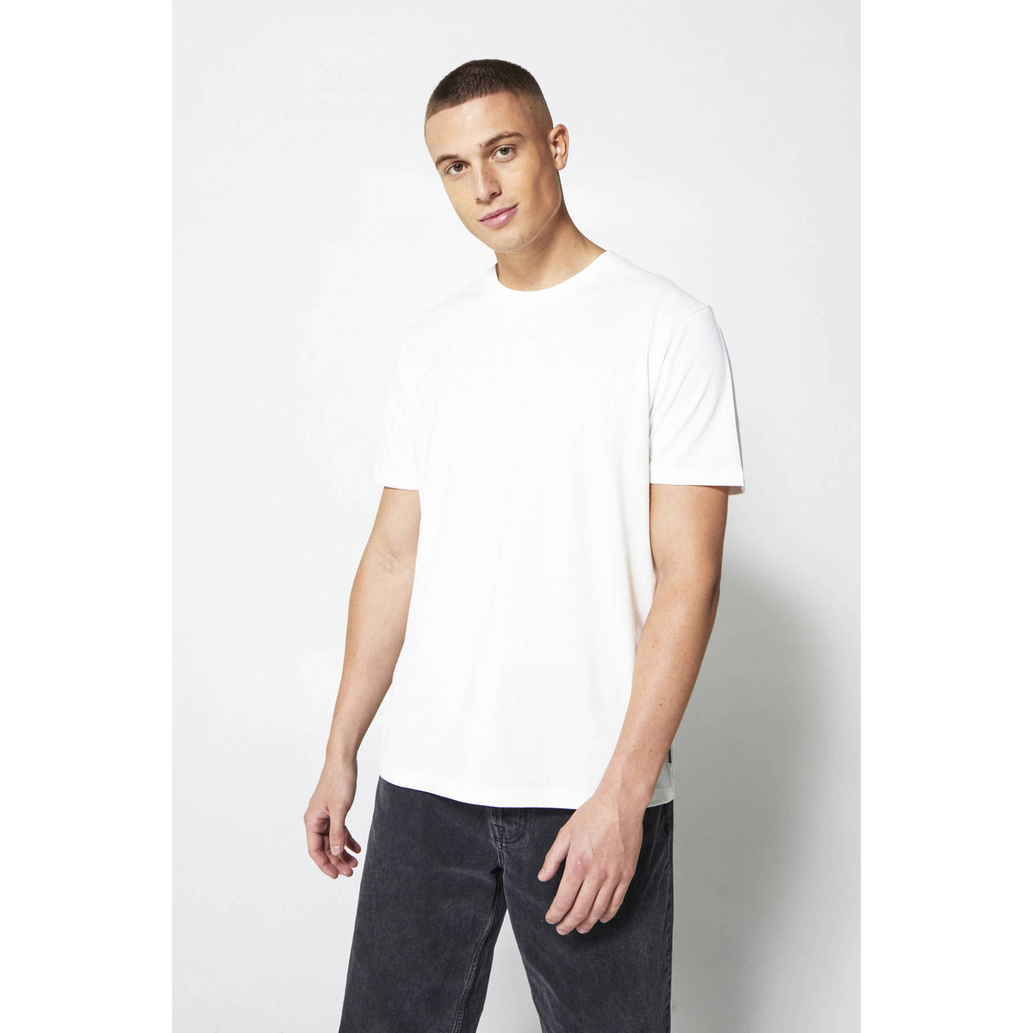 America Today regular T-shirt ecru