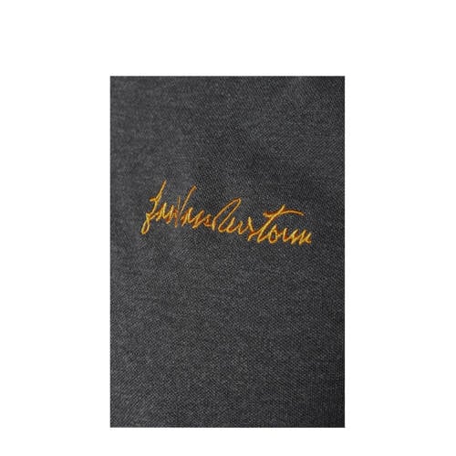 Jan Vanderstorm loose polo JOHAR Plus Size grijs afbeelding