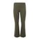 YOEK bootcut regular waist broek donkergroen rib gebreid