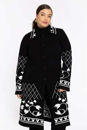 lang vest zwart