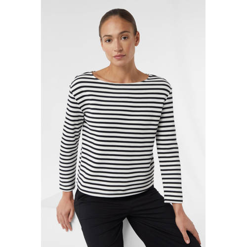 comma casual identity top wit afbeelding