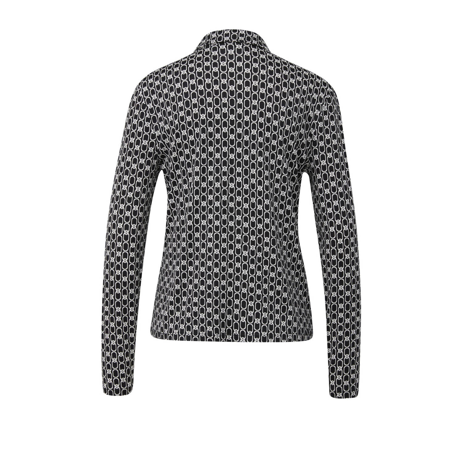 comma blouse zwart
