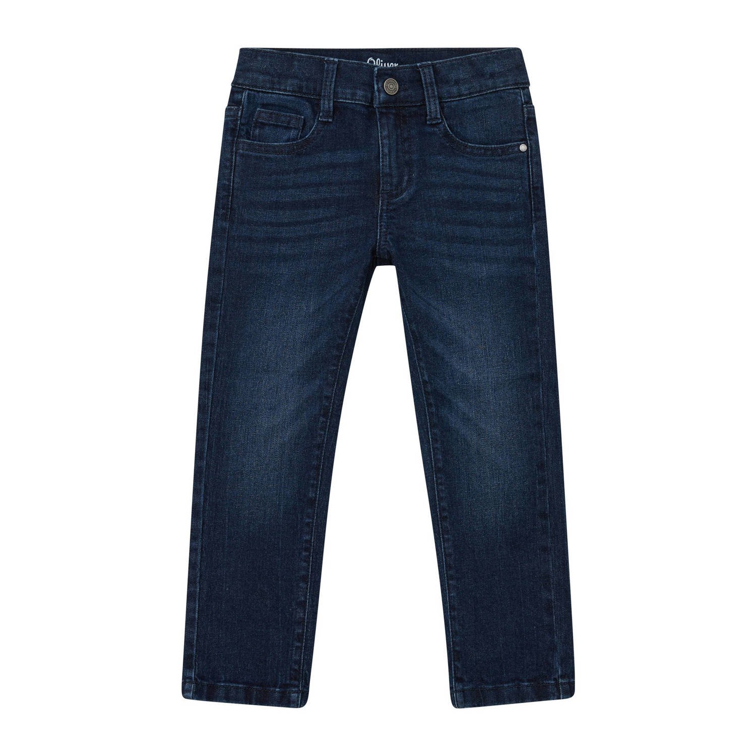 S.Oliver waist regular fit jeans dark blue denim