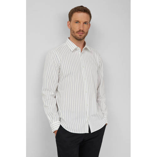 s.Oliver BLACK LABEL casual overhemd wit afbeelding