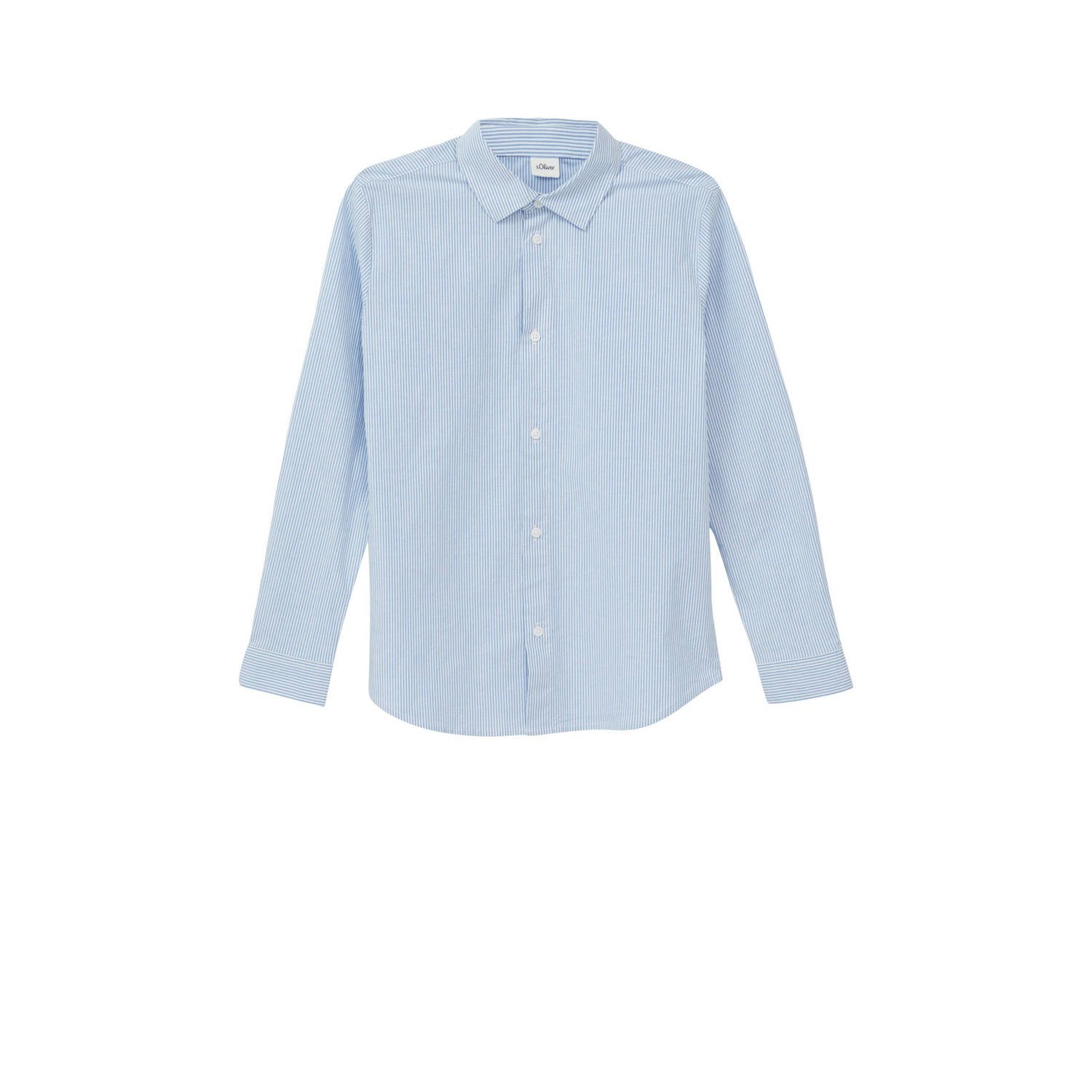S.Oliver RED LABEL Regular fit overhemd van katoenmix