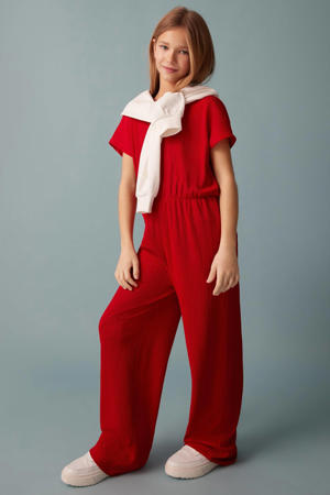 rood jumpsuit