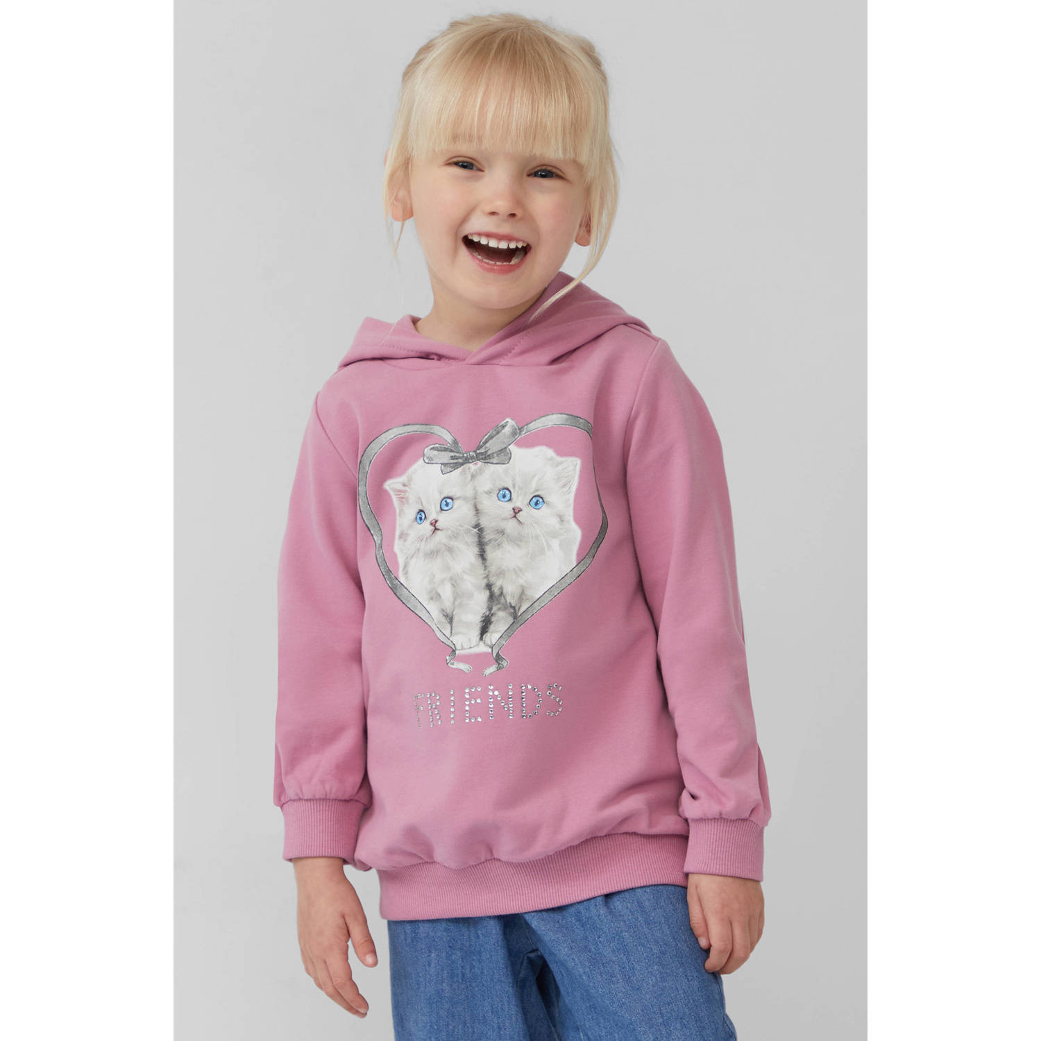 S.Oliver hoodie oudroze