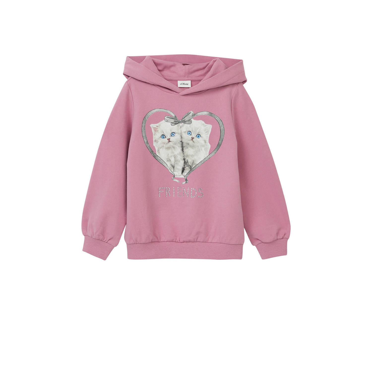 S.Oliver hoodie oudroze