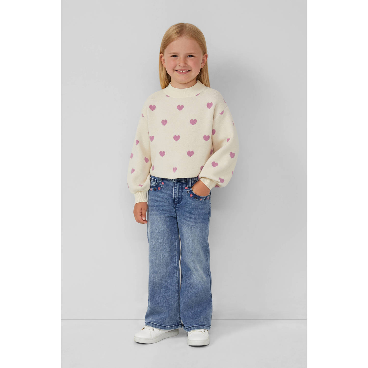 S.Oliver trui beige fijn gebreid