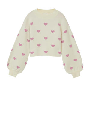 trui beige fijn gebreid