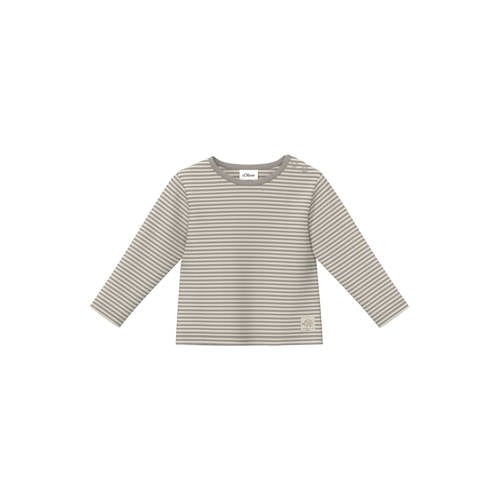 s.Oliver longsleeve grijs afbeelding