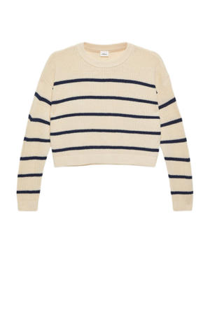 trui ecru fijn gebreid