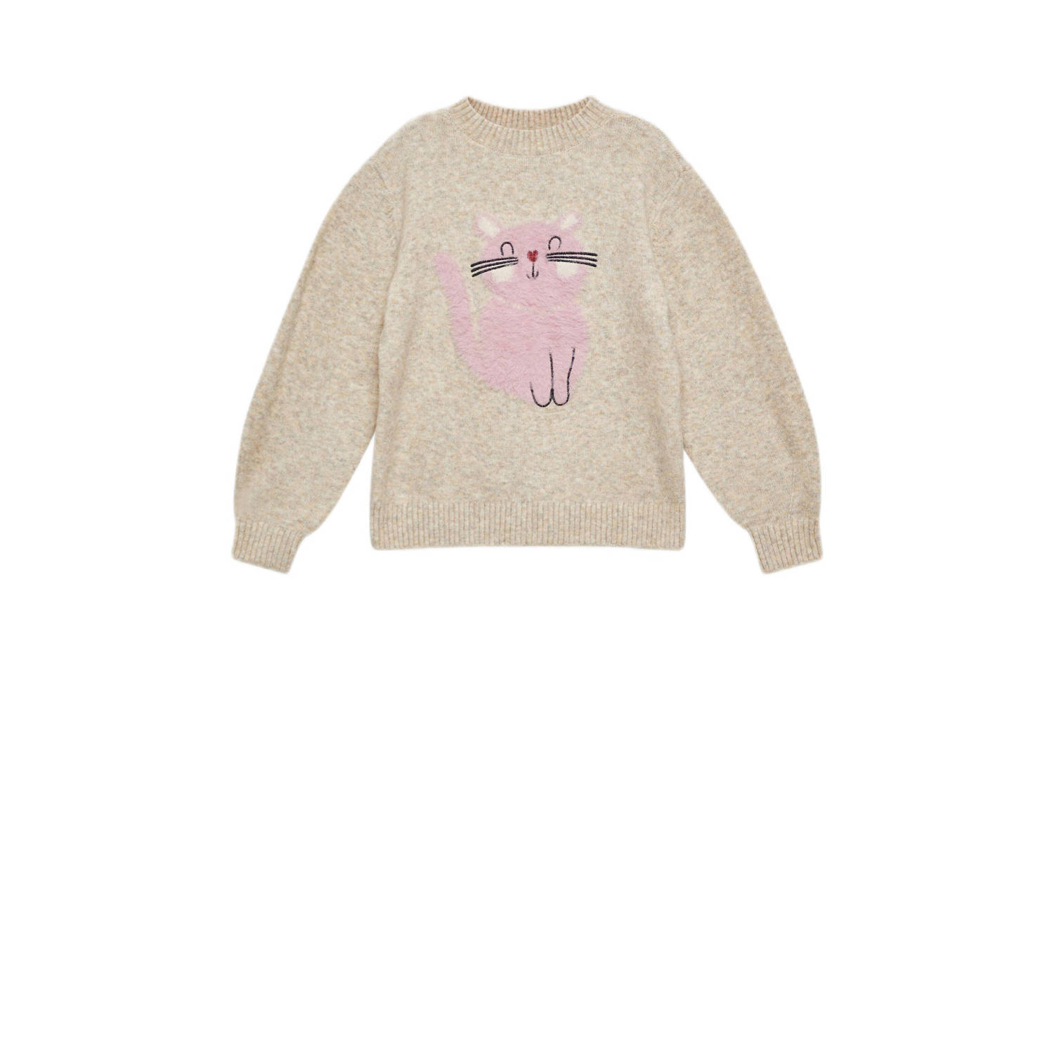 s.Oliver trui beige fijn gebreid
