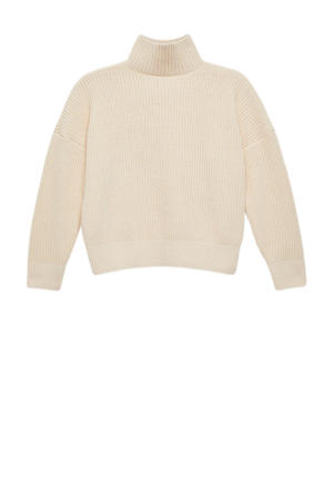 coltrui ecru grof gebreid