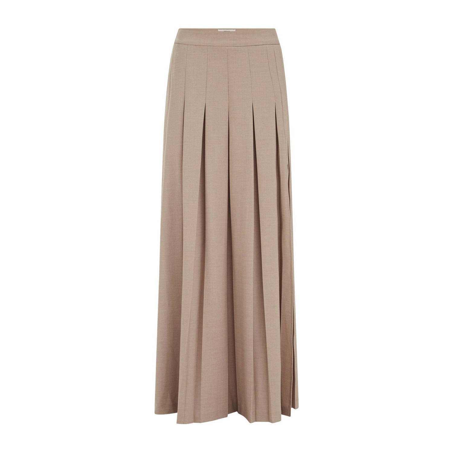 WE Fashion WE STUDIO maxi rok grijs melange