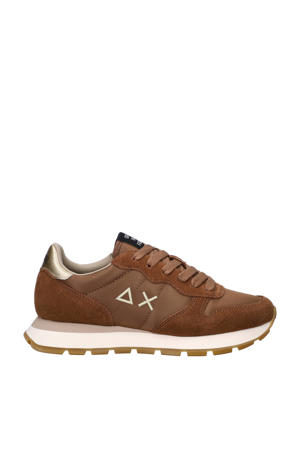 Ally Gold Silver sneakers cognac