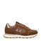 SUN68 Ally Gold Silver sneakers cognac