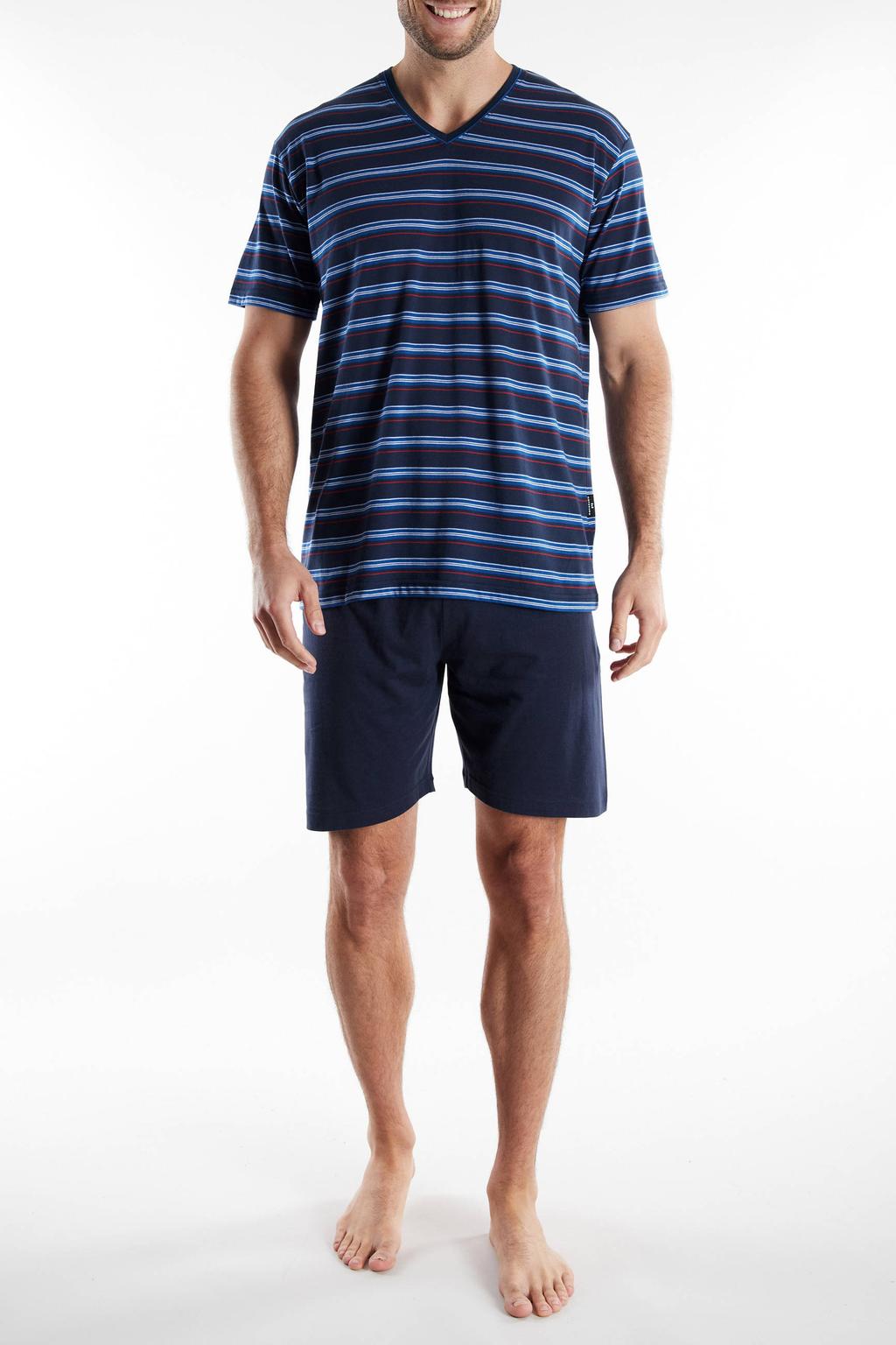 Götzburg shortama donkerblauw