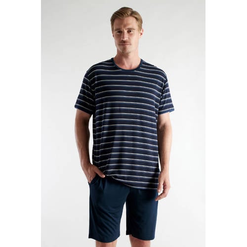 CECEBA shortama met bamboe donkerblauw afbeelding