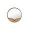 Zuiver Round Wall spiegel  (60 x 60 x 8 cm)