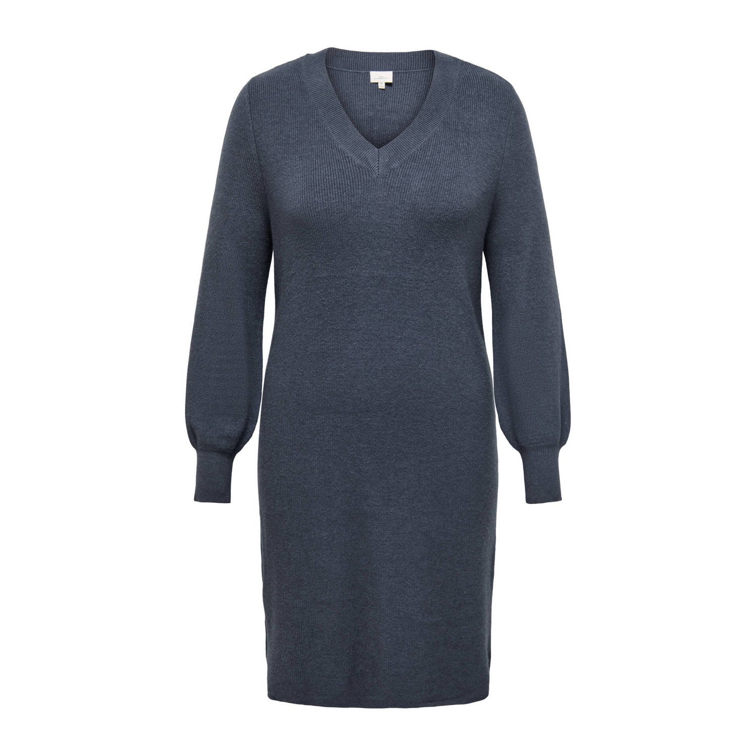 ONLY CARMAKOMA midi jurk blauw