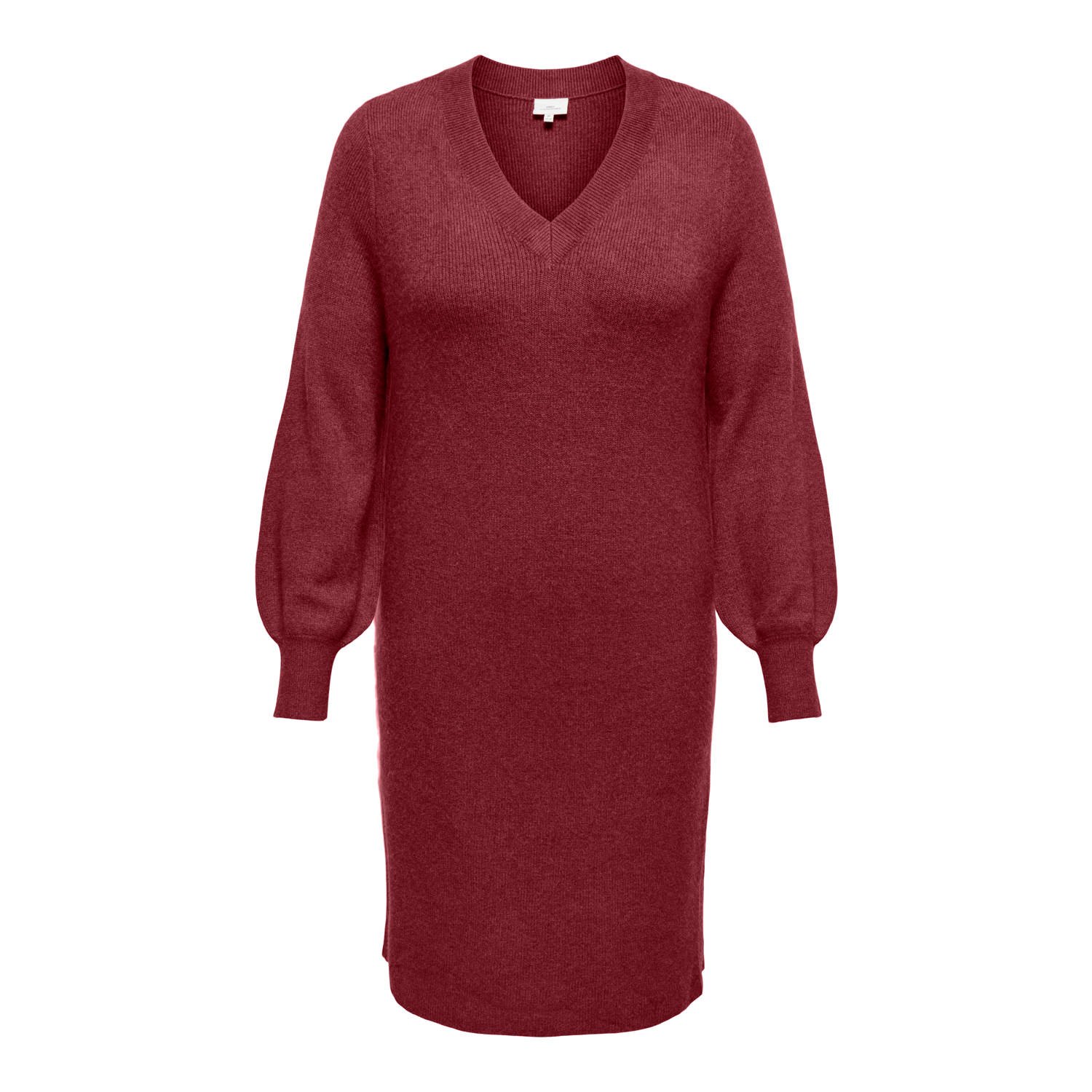 ONLY CARMAKOMA midi jurk rood