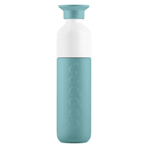 Wehkamp Dopper Thermosfles Insulated Drinkfles - Bottlenose Blue - 350 ml aanbieding