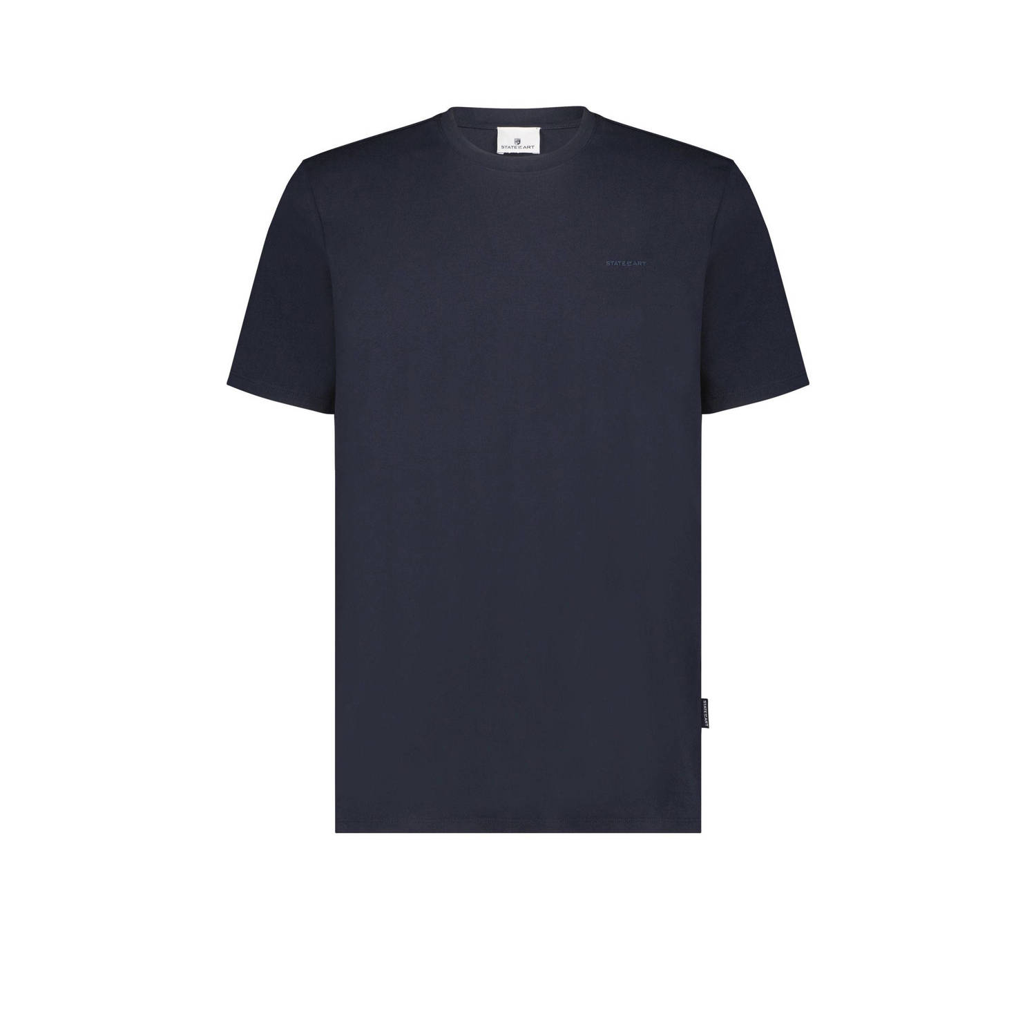 State of Art regular T-shirt donkerblauw