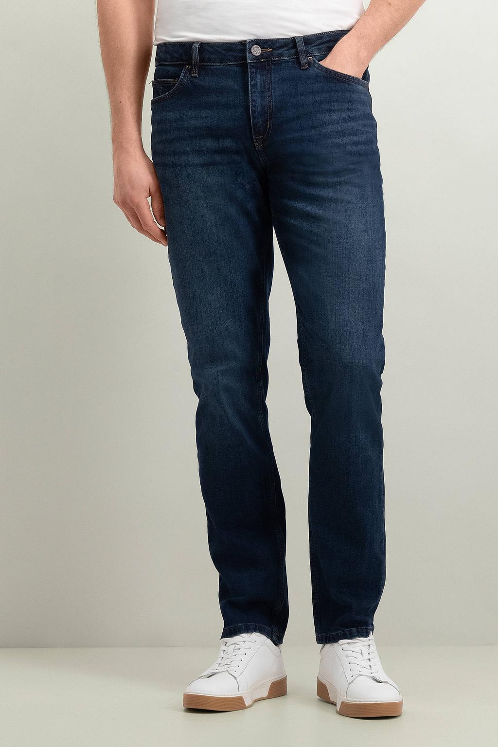 State of Art RACER regular fit jeans navy plain donkerblauw